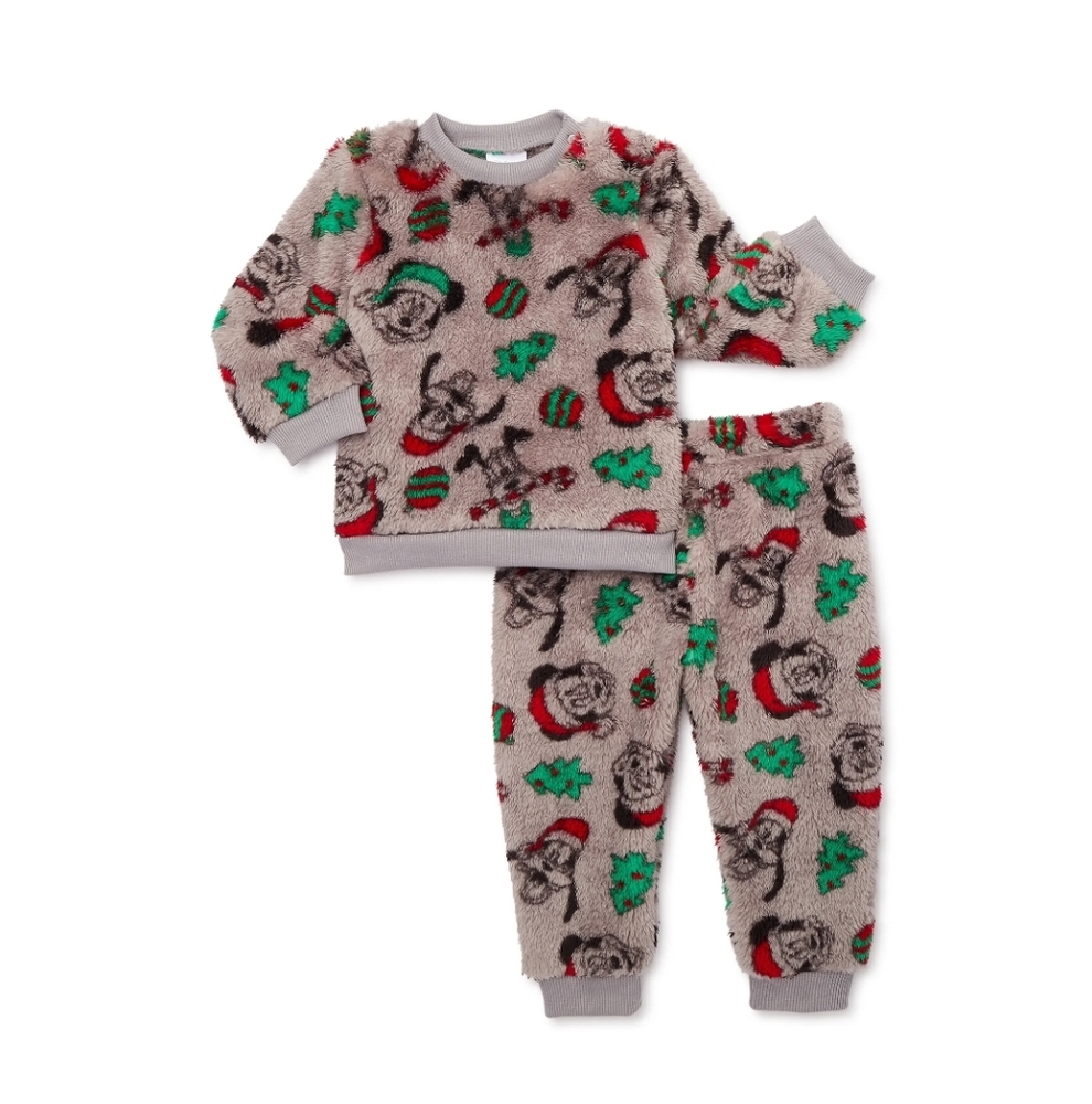 Cozy Holiday Outfit 24M Mickey Mouse